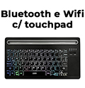Mini teclado c/ touchpad OEX TC507 Bluetoot e Wireless#7