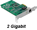 Placa de rede PCI-e Trendnet TEG-ECTX 2Gb (Full Duplex)2