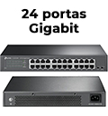 Switch de rack TP-Link TL-SG1024D(BR) 24 portas Gigabit PPB#7