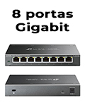 Switch 8 portas Gigabit TP-Link TL-SG108E, 1000Mbps 1Gb