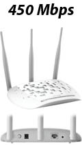 Access Point TP-Link TL-WA901ND, 450 Mbps 2.4GHz c/ PoE2