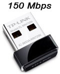 Nano adaptador USB WiFi TP-Link TL-WN725N 150 Mbps