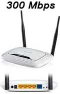 Roteador wireless TP-Link TL-WR841ND 300 Mbps 2.4GHz#100