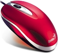 Mouse Genius Netscroll Traveler vermelho USB e PS/22
