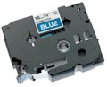 Fita azul 3/4 c/ letras branca Brother TZ-545, 18 mm