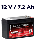 Bateria chumbo-acido Unipower UP1272, 12V, 7,2Ah, F187#30