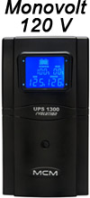 Nobreak 1300VA (715W) MCM monovolt 120VAC c/ display#100