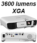 Projetor Epson Powerlite X41+ XGA 3600 lumens WiFi2