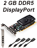 Placa de vdeo prof. PNY Quadro P620 2GB DDR5 4mDPort#100