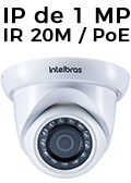 Cmera IP CFTV dome Intelbras VIP S4020 G2 IR PoE 20m 2