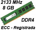 Memria 8GB DDR4 2133MHz Kingston KVR21R15D8/8 c/ ECC2