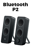 Caixa de som estreo Logitech Z207 5W RMS Bluetooth P22