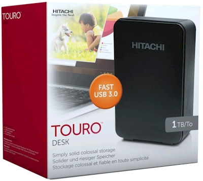HD externo 1TB Hitachi 0S03401 Touro Desk USB3