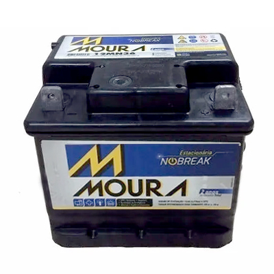 Bateria estacionária VRLA Moura 12MN45 12VDC 45Ah 