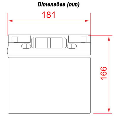 Bateria estacionria VRLA Moura 12MVA-18 12VDC 18Ah