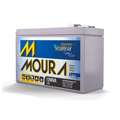 Bateria estacionria VRLA Moura 12MVA-9 12VDC 9Ah