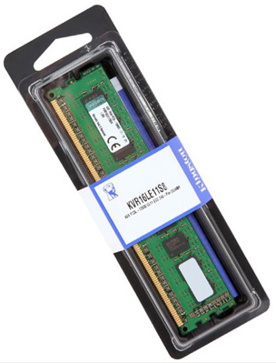Memria 4GB DDR3L Kingston 1600MHz KVR16LE11S8/4I e ECC