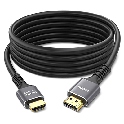 Cabo HDMI macho x macho 2.1 8K Comtac 22129400-R.01 com 2 metros