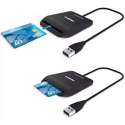 Leitor e gravador de carto SmartCard Comtac 9202, USB2