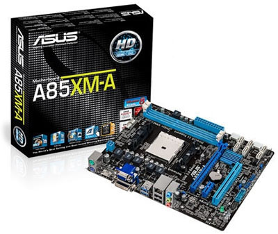 Placa me Asus A85XM-A AMD FM2 DDR3 DVI VGA HDMI