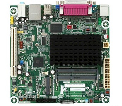 Placa me mini ITX, Intel D525MW c/ Atom D525, V/A/LAN