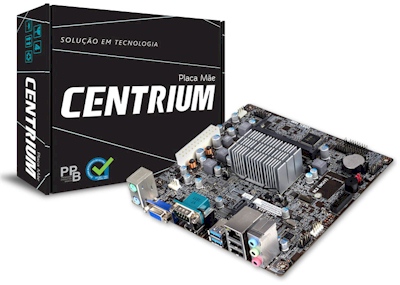 Placa me m-ITX Centrium C2019-BSWI-D2 c/ Intel N3050
