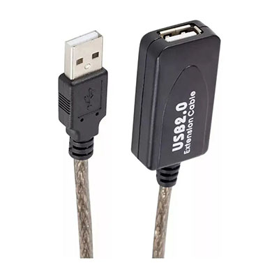 Cabo extensor USB 2.0 amplificado com 20 metros UB-22