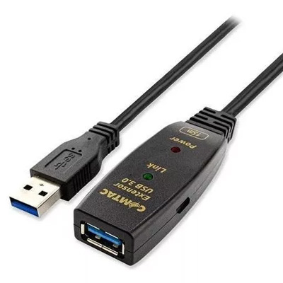 Cabo extensor USB 3.0 amplificado Comtac 28129375 15m 