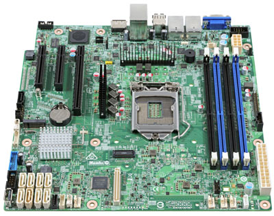 Placa me Intel Server S1200SPL LGA-1151 DDR4 VGA e DP