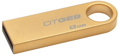 Pendrive Kingston Datatraveler GE9 8GB DTGE9/8GBZ USB2