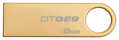 Pendrive Kingston Datatraveler GE9 8GB DTGE9/8GBZ USB2