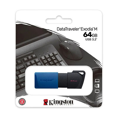 Pendrive 64GB Kingston DataTreveler Exodia M USB 3.2