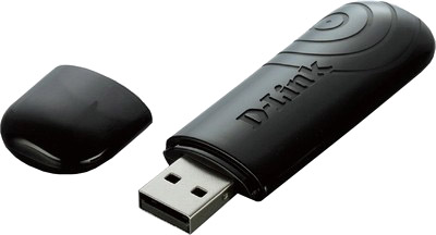 Adaptador Wireless rede D-Link DWA-132 N 300Mbps USB