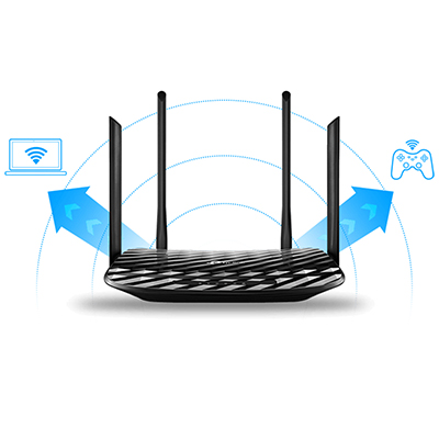 Roteador Wi-Fi 5 TP-Link EC225-G5 Wi-Fi MU-MIMO AC1300 Mesh Dual Band