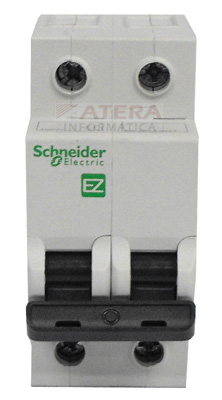 Disjuntor Schneider Electric  EZ9F33210, 10A X 2 polos