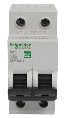 Disjuntor Schneider Electric EZ9F33240, 40A X 2 polos 