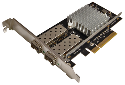 Placa de rede PCIe 2 portas 10Gbit SFP Flexport F2G2AIE