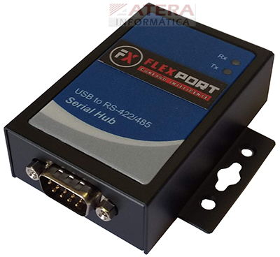 Conversor industrial USB para DB-9 Flexport F5411e