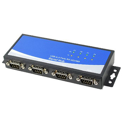 Conversor USB p/ 4 seriais RS422 RS485 Flexport F5441e
