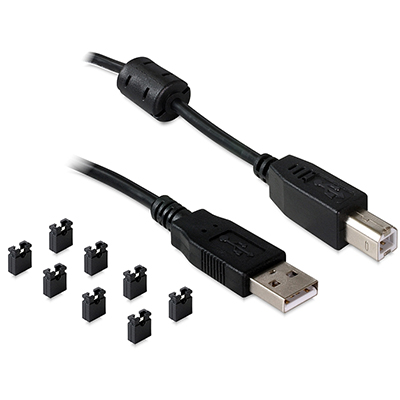 Conversor USB p/ 4 seriais RS422 RS485 Flexport F5441e