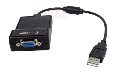 Conversor USB 2.0 para VGA FlexPort  16MB, 800 x 600