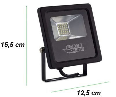 Refletor de LED 10W Forceline 6500K 900 lm IP66 30Kh
