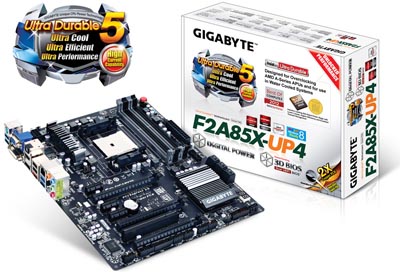Placa me Gigabyte GA-F2A85X-UP4 p/ AMD FM2 overclock