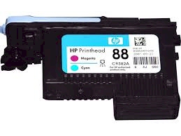 Cabea de impresso HP 88 C9382A magenta-ciano