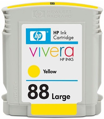 Cartucho tinta HP C9393AL 88XL amarelo 21ml K540, K5400