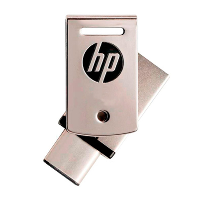 Pendrive Flash Drive 64GB HP x5000m USB 3.1 Type C+A 