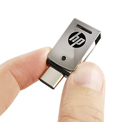 Pendrive Flash Drive 64GB HP x5000m USB 3.1 Type C+A 