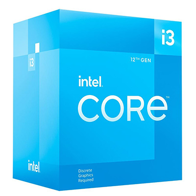 Processador Intel Core i3 12100F 3,3/4,3GHz 12MB 12 G LGA-1700