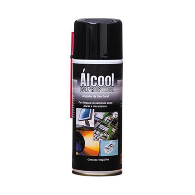 Álcool isopropílico em spray Implastec, 227 ml