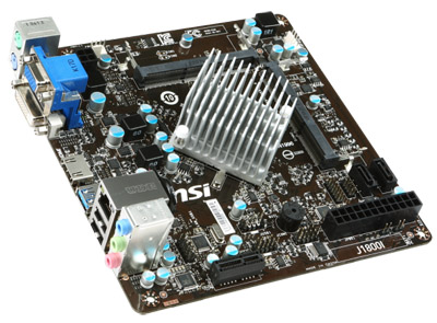 Placa me MSI J1800I c/ Processador Intel Celeron J1800